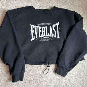 Forever 21 Plus EverLast Women Crop Workout Sweatshirt